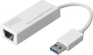 Адаптер Digitus USB 3.0 to Gigabit Ethernet, white