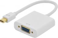Адаптер Digitus VGA – mini DisplayPort 0.1 м белый (84510) Адаптер Digitus VGA – mini DisplayPort 0.1 м белый (84510)