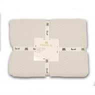 Полотенце вафельное 75x150 см молочный Ярослав