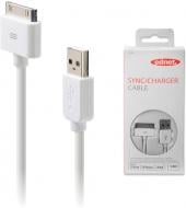 Кабель Digitus USB А – Apple 30-pin 1 м білий (31002)