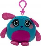 Мягкая игрушка Mushmeez антистресс Добрый песик на клипсе 6 см розовый с голубым SM00500D