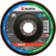 Круг лепестковый WURTH Red line 125 мм P40 0579580324