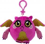 Мягкая игрушка Mushmeez антистресс Отважный Дракон на клипсе 6 см розовый SM00500Dr