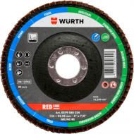 Круг лепестковый WURTH Red line 125 мм P120 0579580321