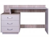 УЦЕНКА! Стол письменный DC Палермо 835х1380х516 мм дуб крафт серый/кашемир (УЦ №3261)