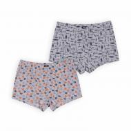 Набор трусов для мальчиков GBI S 2 шт. серый/голубой 13938