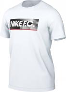 Футболка Nike M NK FC TEE SEASONAL BLOCK DH7444-100 р.L белый