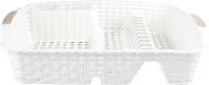 Сушилка для посуды Violet House 0757 ротанг white 48х37.5х9 см
