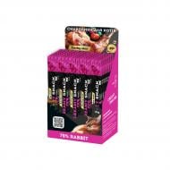 Лакомство для котов Lucky Star пюре из мяса кролика в шоубоксе 40 стиков по 10 г