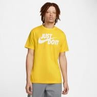 Футболка Nike M NSW TEE JUST DO IT SWOOSH AR5006-709 р.XL желтый