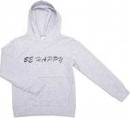 Джемпер унисекс Luna Kids р.158 серый меланж 103547