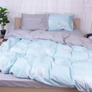 Комплект постільної білизни Бязь Ranforce Elite 17-0169 Deniz 175х210 см мультиколор MirSon