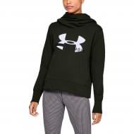 Джемпер Under Armour Cotton Fleece Sportstyle Logo hoodie 1321185-357 р. L зеленый
