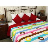 Покрывало Красные краски 240x212 см Руно