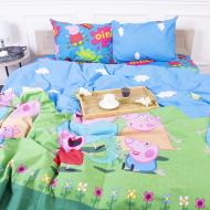 Комплект постільної білизни Бязь 17-0507 Peppa 220х240 см мультиколор MirSon