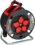 Удлинитель на катушке Brennenstuhl Professional KU 2100 с заземлением 5 гн. черный 25 м 9231250100