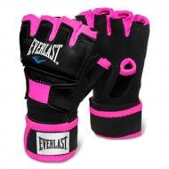 Бинти-рукавички Everlast EVERGEL HAND WRAPS р.M-L черный с розовым P00000737