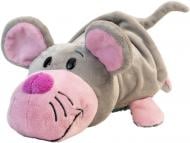 Мягкая игрушка ZooPrяtki с пайетками 2 в 1 Кот-Мышь 30 см разноцветный 516IT-ZPR