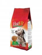 Корм для взрослых собак для всех пород DELIVIT Adult с мясом 20 кг