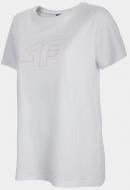 Футболка 4F D4Z20-TSD304-10S р.XS білий Футболка 4F D4Z20-TSD304-10S р.XS білий