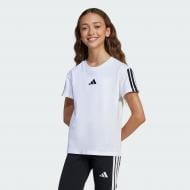 Футболка Adidas JG 3S TEE 160 JJ0945 р.164 белый