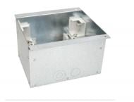 Коробка напольная Simon нержавеющая сталь KGH401/8