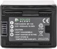 Аккумулятор PowerPlant Canon BP-745 Chip 4450мА*ч (DV00DV1383)