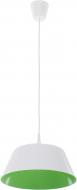 ВИТРИНА! Подвес TK Lighting Rossi 1x60 Вт E27 белый с зеленым 1702