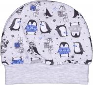 Шапочка Baby Veres Penguins р.42 голубой