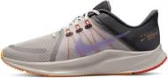Кросівки чоловічі демісезонні Nike Quest 4 DA1105-008 р.45,5 сіро-чорні