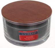 Свеча ароматическая LIVING ART Сinnamon круглая