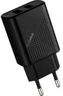 Сетевое зарядное устройство Gelius Pro Vogue GP-HC011 2USB 2.4A Черный