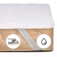 Наматрасник MirSon № 965 Natural Line Стандарт Cotton водонепроницаемый с резинкой по углам 26х70x190 см 2200000834256