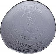 Тарелка Steelite 25 см 6513G379 Scape Glass Smoked