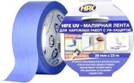 Лента малярная HPX UV для фасадных работ 38 мм x 25 м MU3825