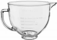 УЦІНКА! Чаша для кухонної машини KitchenAid 4,7 л скляна з ручкою (5KSM5GB) (УЦ №3859) УЦІНКА! Чаша для кухонної машини KitchenAid 4,7 л скляна з ручкою (5KSM5GB) (УЦ №3859)