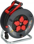 Удлинитель на катушке Brennenstuhl Professional KU 4200 с заземлением 5 гн. черный 40 м 9232400100