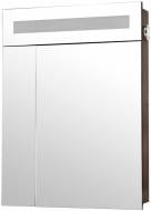 Зеркало со шкафчиком Aqua Rodos Ника 60 с подсветкой венге Зеркало со шкафчиком Aqua Rodos Ника 60 с подсветкой венге