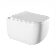 Унитаз подвесной VOLLE MEKKO Rimless 55*36*36см, сидіння Duroplast slow-closing