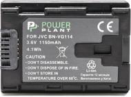 Аккумулятор PowerPlant JVC BN-VG114 Chip 1150мА*ч (DV00DV1375)