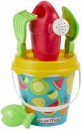 Набор для песочницы Ecoiffier Фрукты в ведерке 652