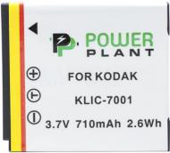 Аккумулятор PowerPlant Kodak KLIC-7001 710мА*ч (DV00DV1153)