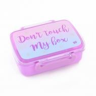 Ланч-бокс YES Don't touch с разделителем 420 мл 706423