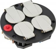 Катушка для удлинителя Brennenstuhl блок розеток IP20 с заземлением 4 гн. черный 1081080