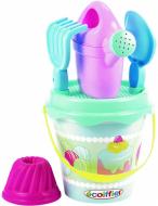 Набор для игры с песком Ecoiffier Единорог в ведерке 687