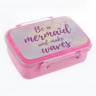 Ланч-бокс YES Mermaid с разделителем 420 мл 706625
