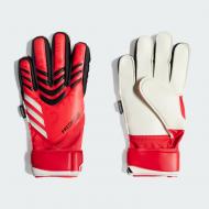 Вратарские перчатки Adidas Predator Match Fingersave Kids JH3809 6,5 красный
