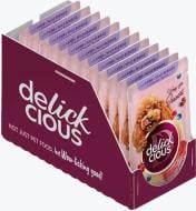 Консерва DELICKCIOUS Хлопья с ягненка и лесными ягодами в сливочном соусе 12 шт 80 г