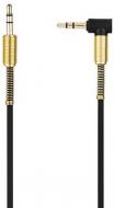 Кабель Gelius AUX L-Type 3.5 мм 1 м черный