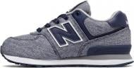Кроссовки New Balance 574 KL574V7G р.3,5 синий